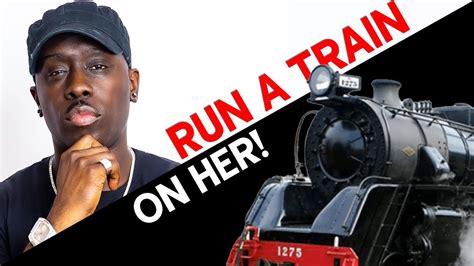 running a train ebony|Had 4 guys run a train on me! None of them pulled out .